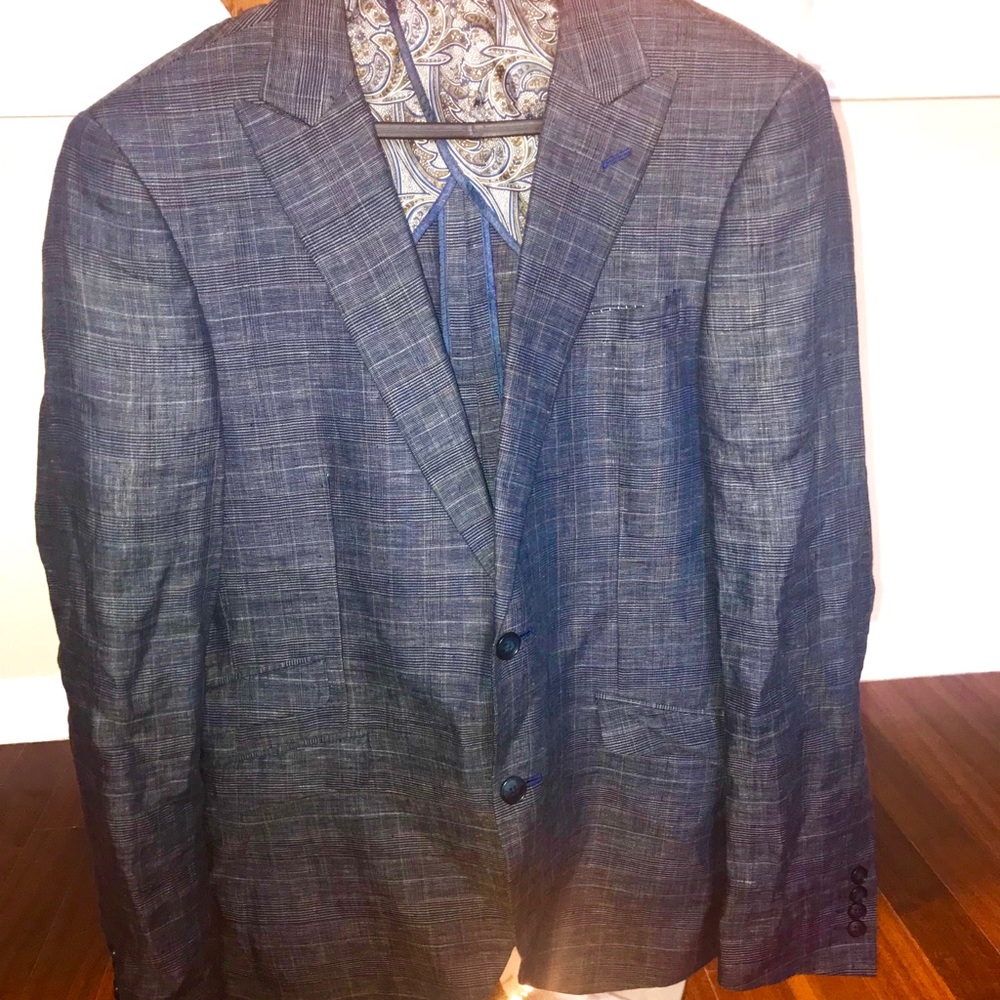 Egara Plaid Blazer
